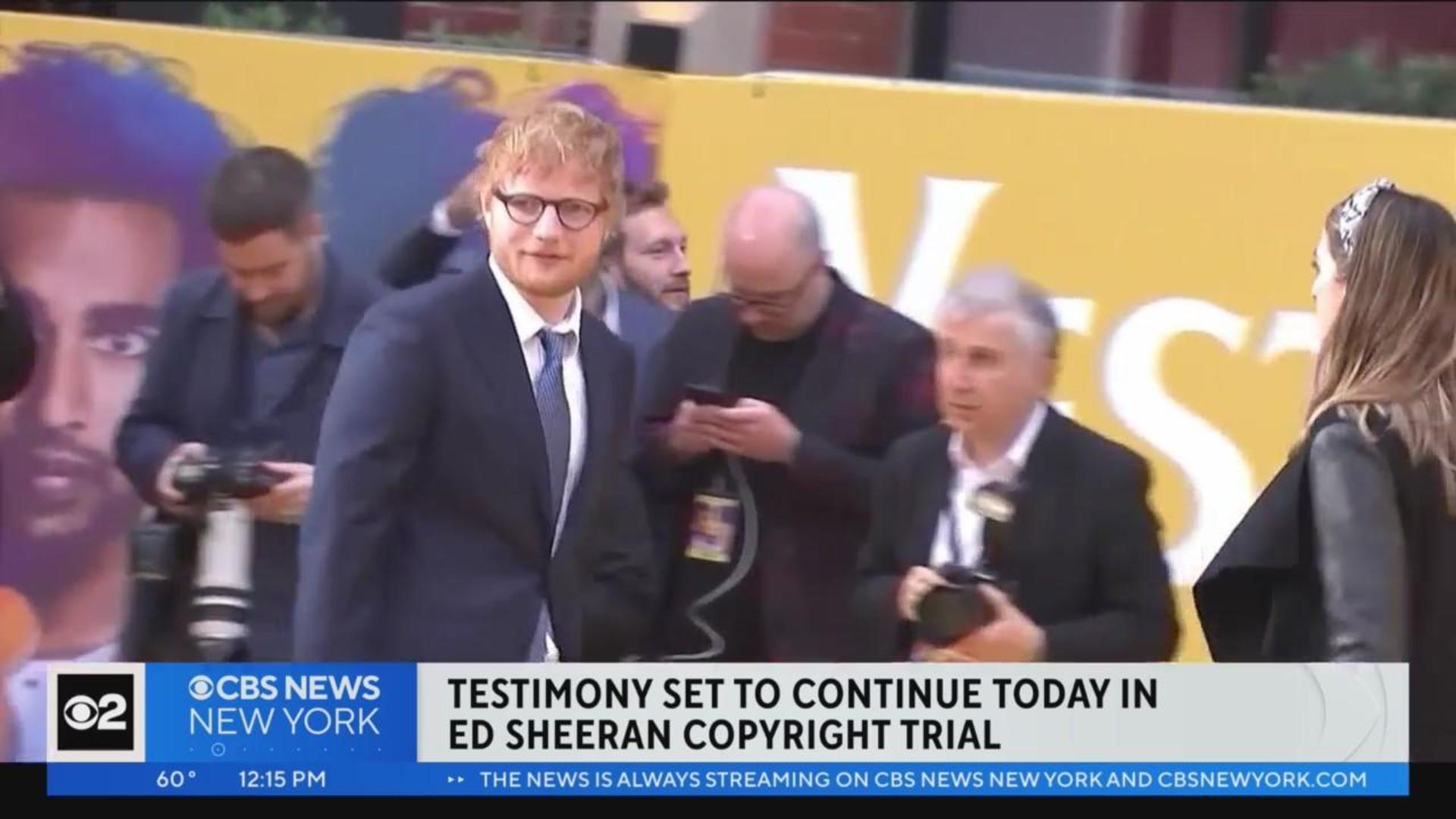 Ed Sheeran Celebrates Court Win In NYC By Stomping on a Volvo