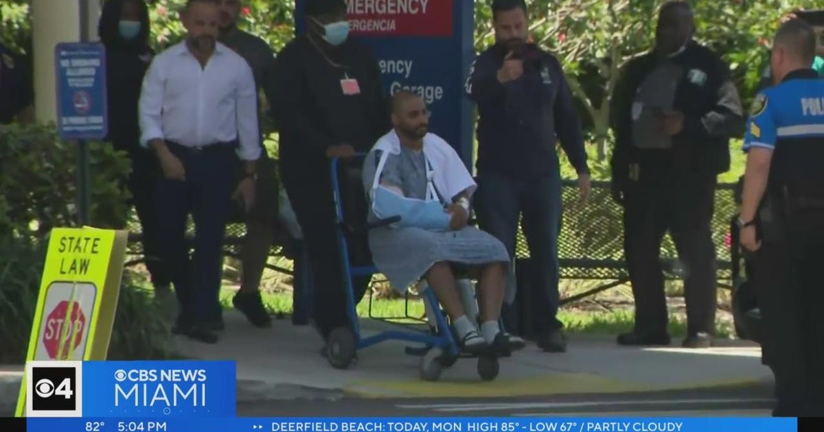 Golden Beach police officer shot during pursuit released from hospital ...