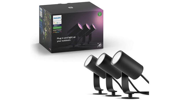 Philips Hue Lily White & Color Outdoor Spotlight Base Kit 