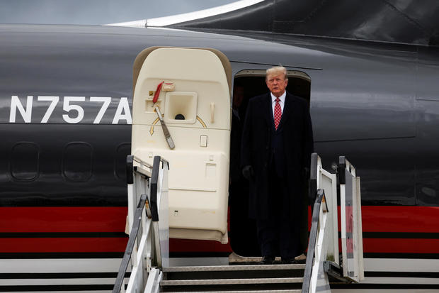 Donald Trump visits Aberdeen, Scotland 