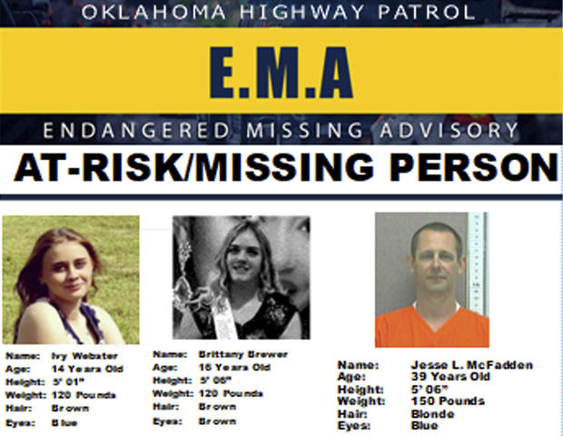 Missing Teens Bodies Found Oklahoma 