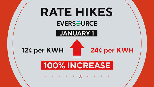 Eversource electricity rate hike 