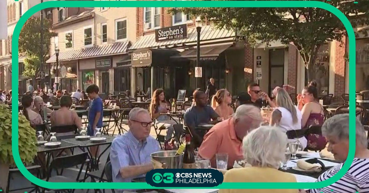 Media's Dining Under the Stars season kickoff Wednesday night CBS Philadelphia