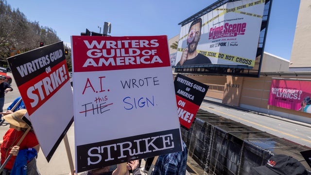 Hollywood Writers Go On Strike In Dispute Over Payments For Streaming Services 