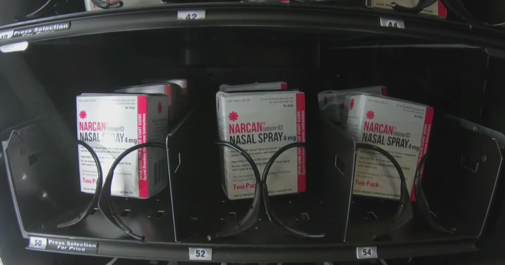 Narcan vending machine opens in Morgantown - Vimarsana News