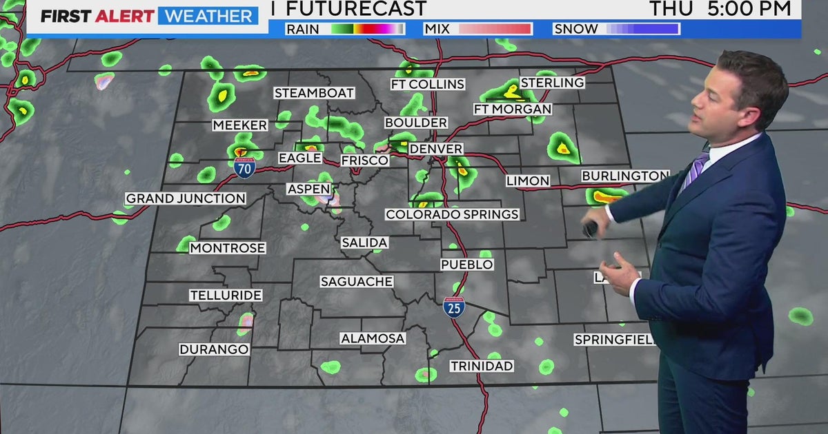 Denver Weather: Showers and a few thunderstorms on Thursday, mostly dry ...