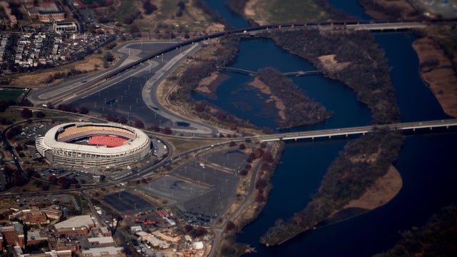Commanders RFK Stadium Football 
