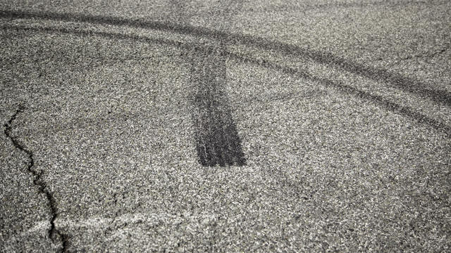 Road drifting texture 