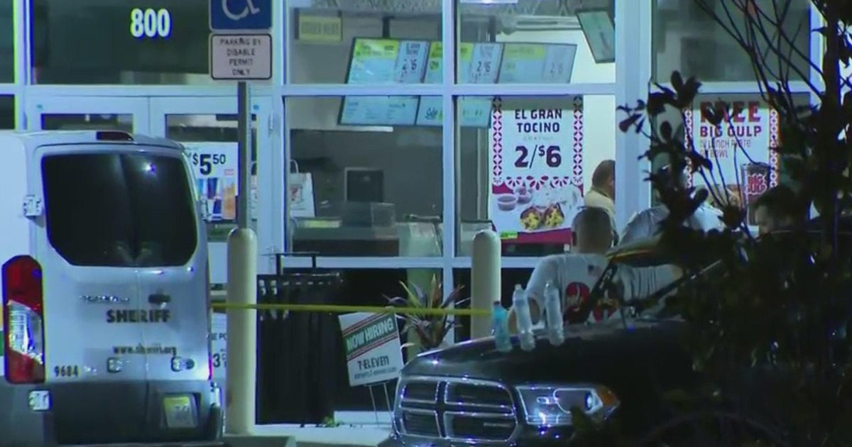 Gunman kills self after random shooting at Broward 7-Eleven that left 11YO boy dead, second man hurt - CBS Miami