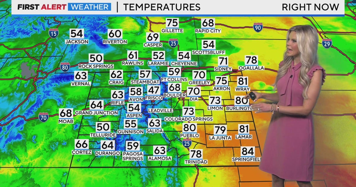 Mild And Windy Heading Into The Weekend - CBS Colorado