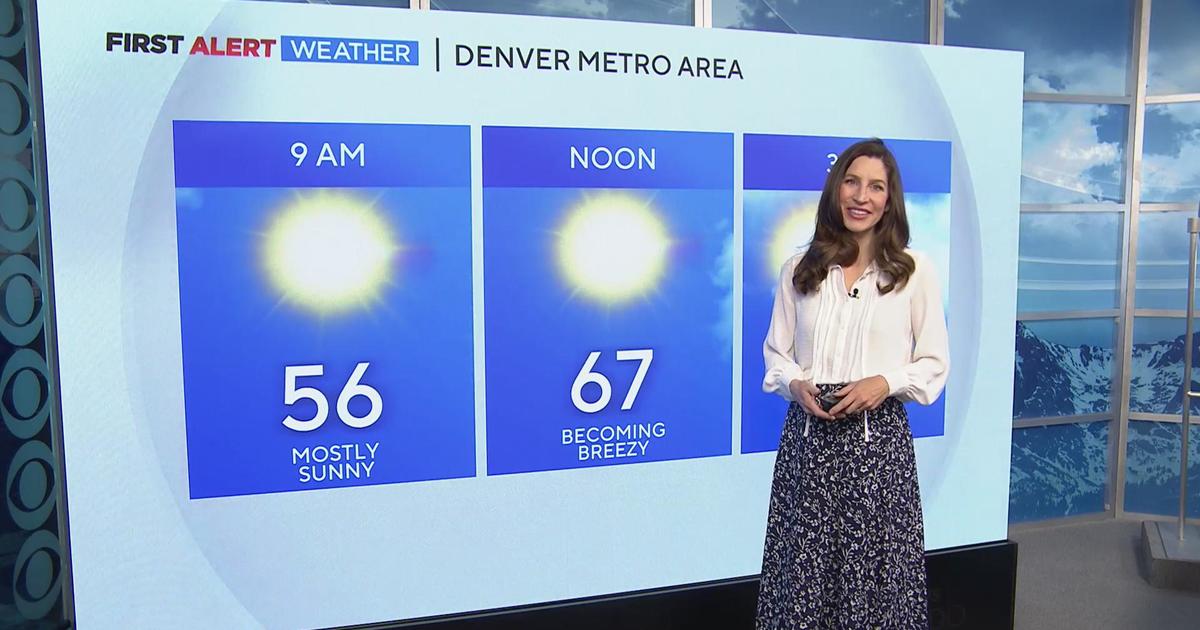 Denver Weather: Staying In The 70s This Weekend - CBS Colorado