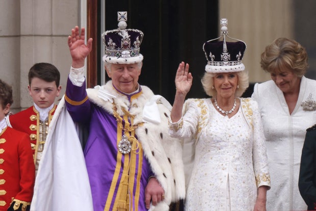 Their Majesties King Charles III And Queen Camilla - Coronation Day