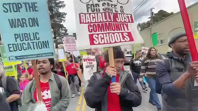 Oakland Teachers Strike 