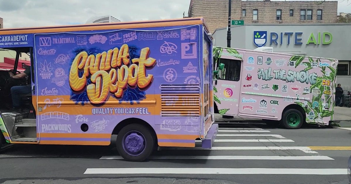 2 illegal marijuana trucks confiscated in Queens CBS New York