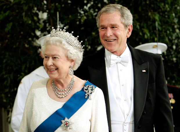 President Bush Hosts Queen Elizabeth At The White House 