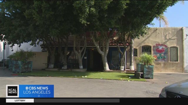 Emergency lights on a us police car 