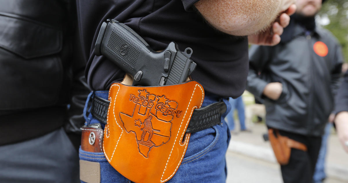 Who can carry a gun in Texas? - CBS Texas
