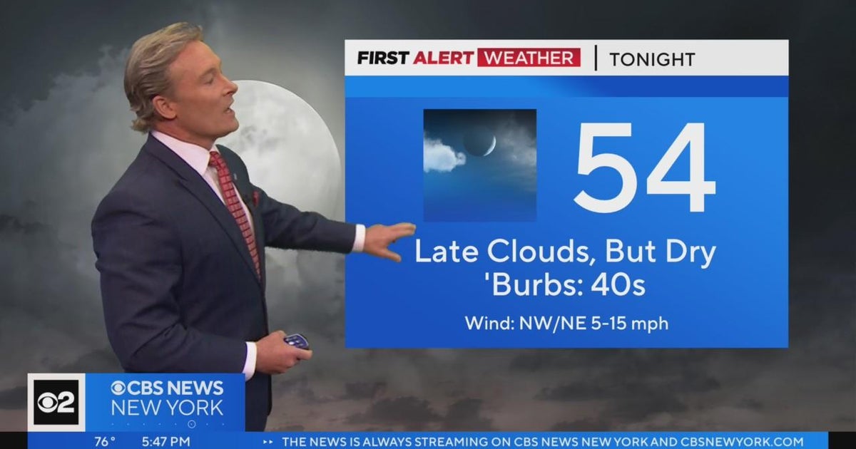 First Alert Weather: Monday evening update - 5/8/23 - CBS New York