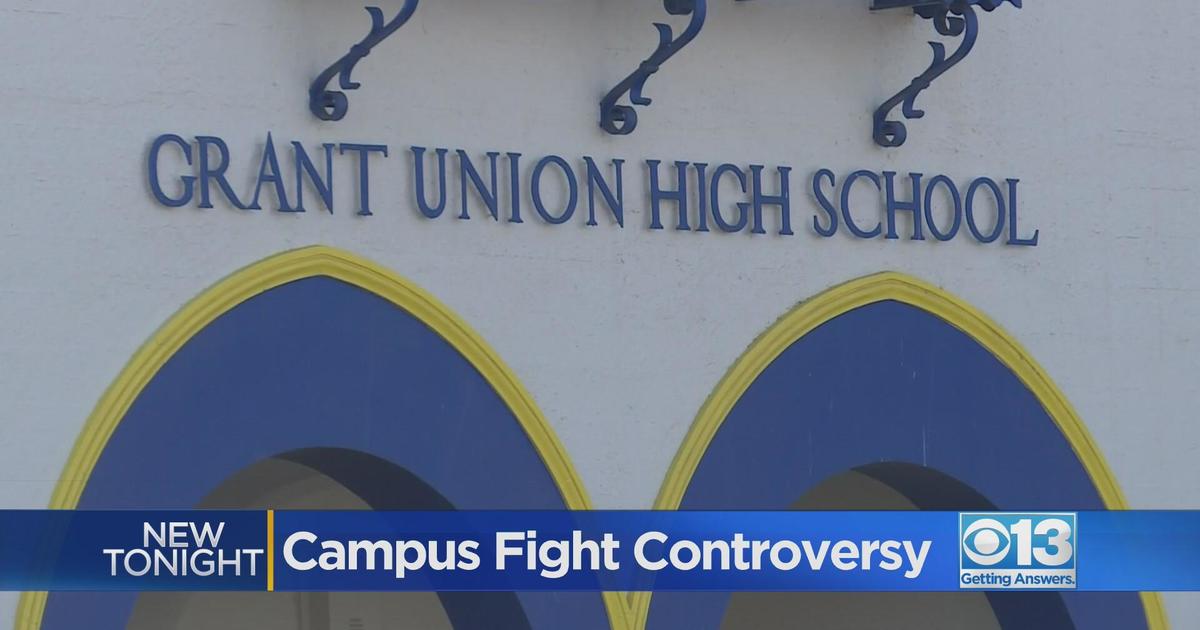 Video Shows Fight Breaking Out At Grant Union High School - CBS Sacramento