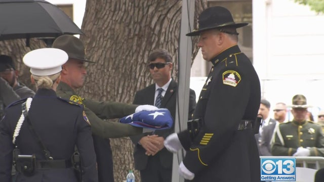 Many gather at the State Capitol to honor the fallen at the California Peace Officers Memorial Ceremony 