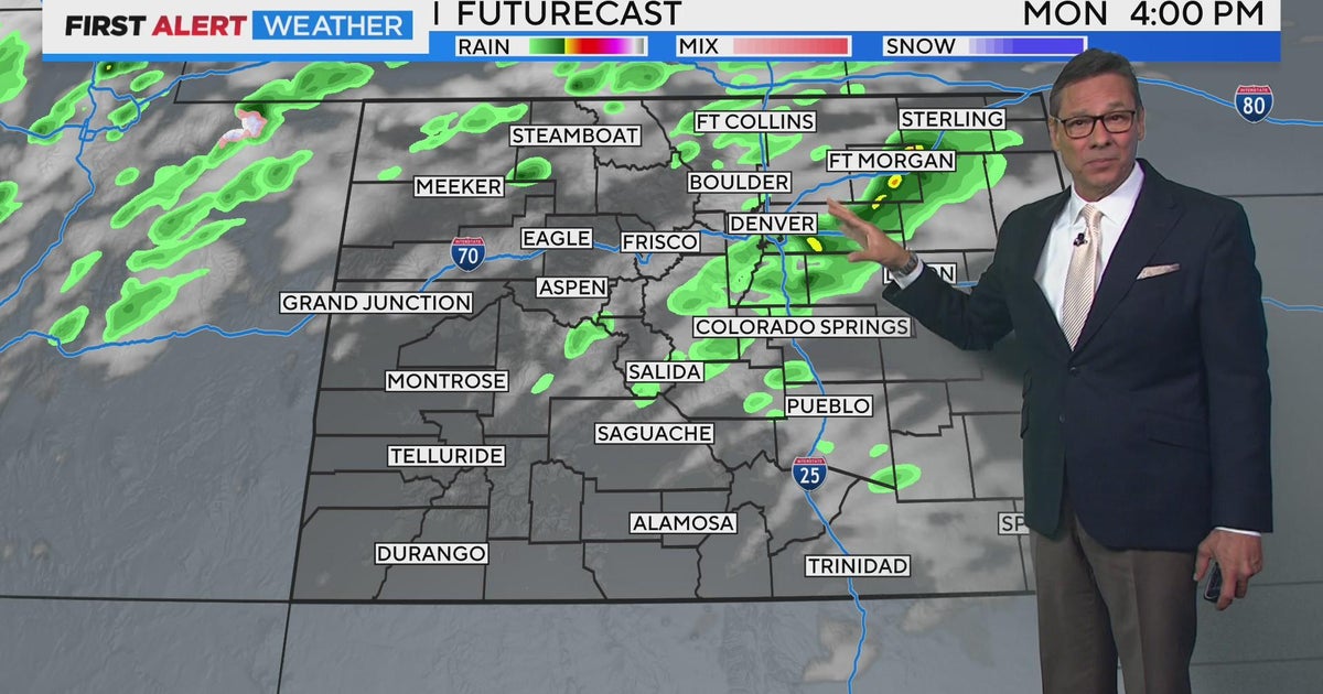 Pattern of late day chances for showers and t-storms for the week - CBS ...