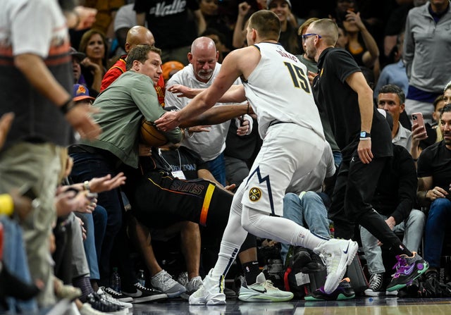 DENVER NUGGETS VS PHOENIX SUNS, NBA PLAYOFFS