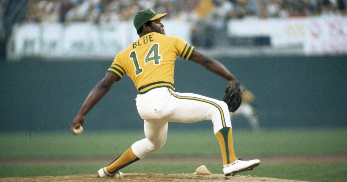 Vida Blue, MVP pitcher who won 3 World Series titles with the Oakland A's,  dies at 73 - CBS News