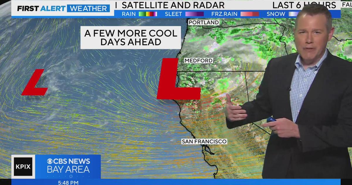 Monday evening First Alert Weather forecast 5/8/23 CBS San Francisco