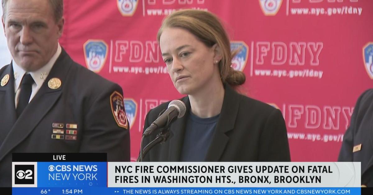 Fdny Commissioner Laura Kavanagh On Recent Deadly Fires Cbs New York