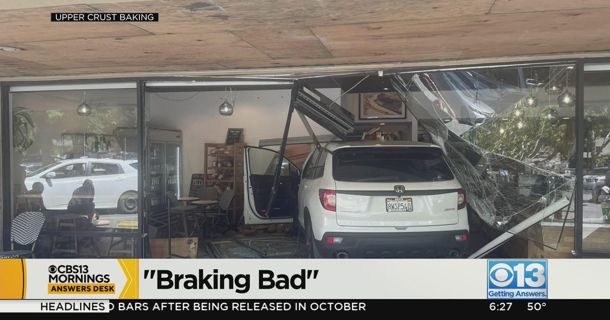 Frequency of car crashes where drivers hit the gas instead of the brake