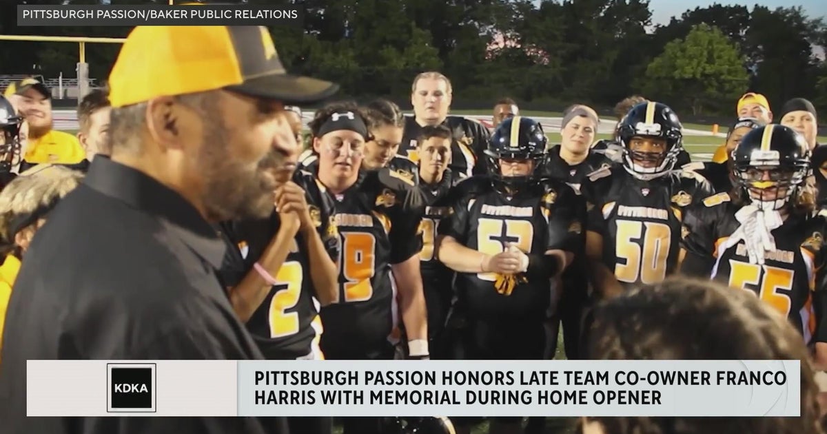 Pittsburgh Passion honors late team co-owner Franco Harris with