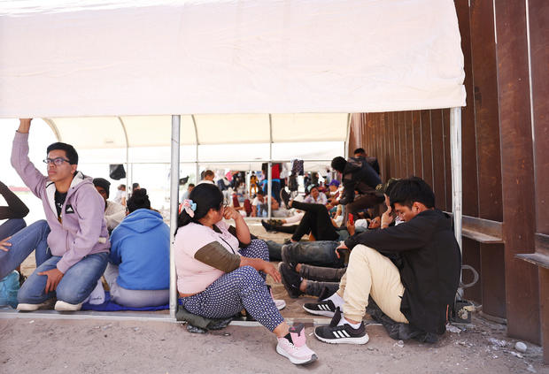 Migrant Crossings At Southern Border Increase Ahead Of Title 42 Expiration 