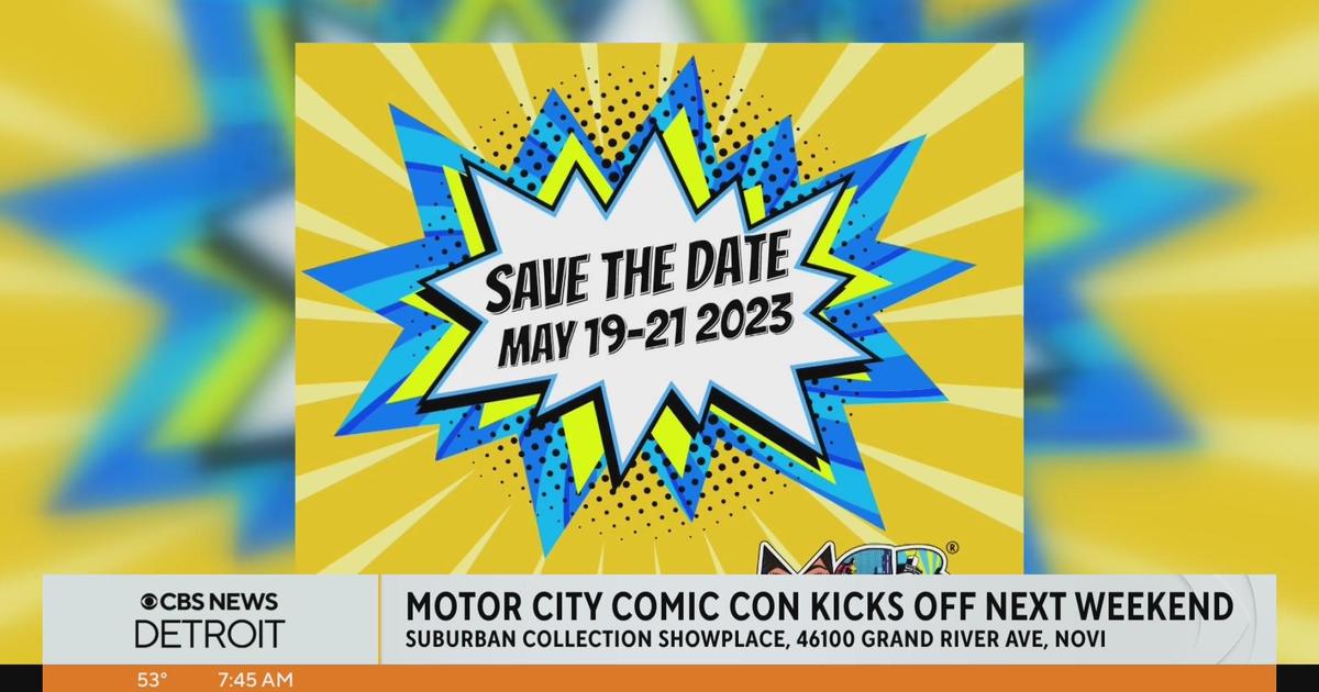 Motor City Comic Con returns May 1921 CBS Detroit