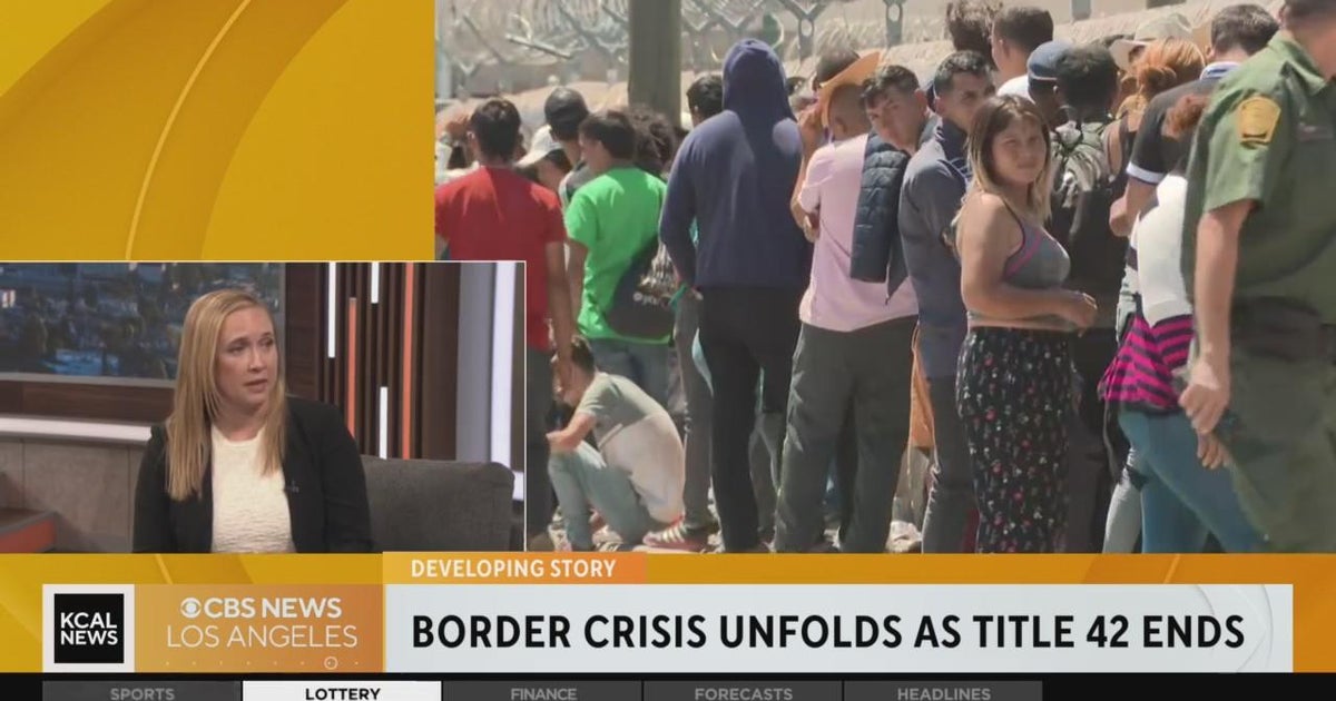 Border crisis as Title 42 ends: The asylum process - CBS Los Angeles