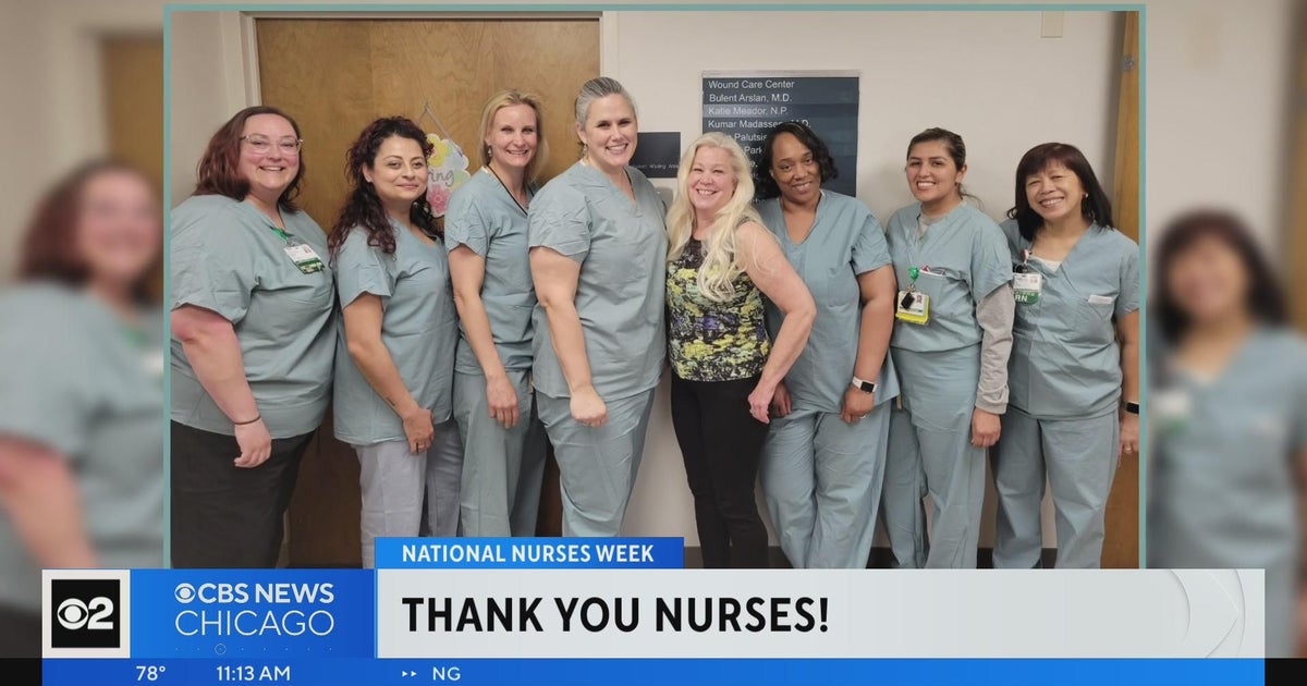 Thank you Rush Oak Park Nurses CBS Chicago