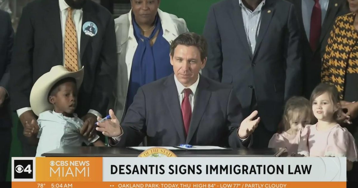 Gov. DeSantis signed monthly bill that targets unlawful immigration