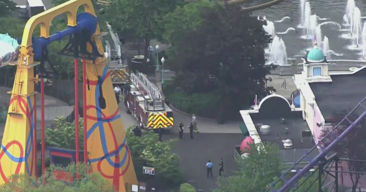 Underground electrical fire breaks out at Kennywood Park - CBS Pittsburgh