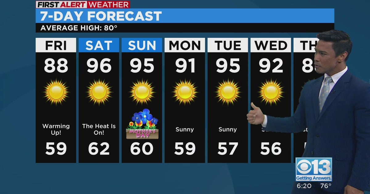 Thursday evening weather forecast - May 11, 2023