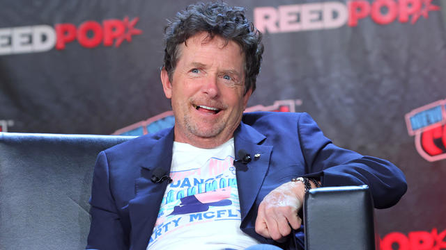 Michael J. Fox at Comic Con in 2022 