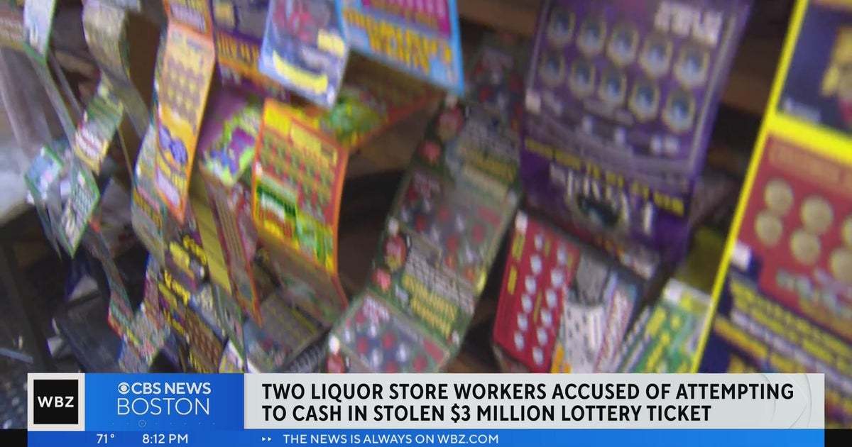 Liquor store clerk accused of stealing 3 million lottery ticket CBS