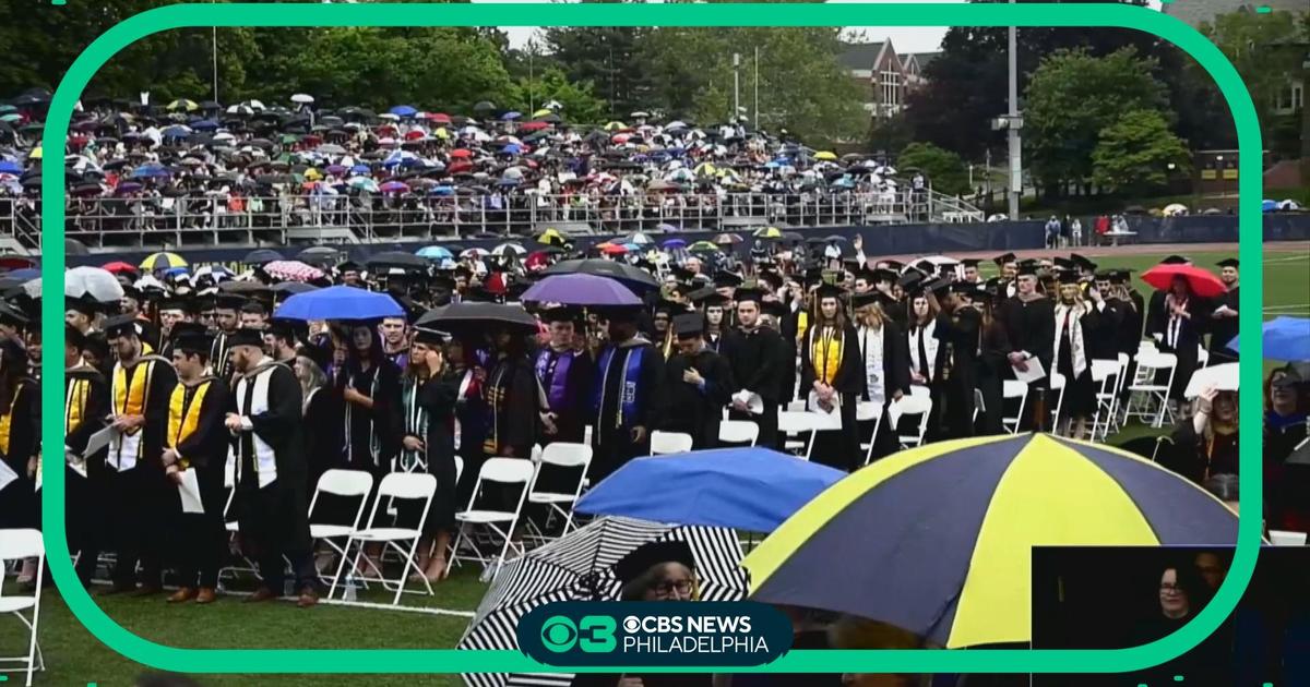 La Salle University commencement CBS Philadelphia