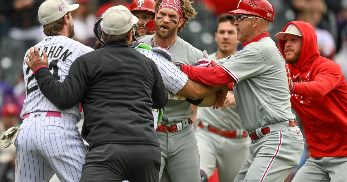 Bryce Harper ejected as Phillies can't solve Kyle Freeland, Rockies – Delco  Times