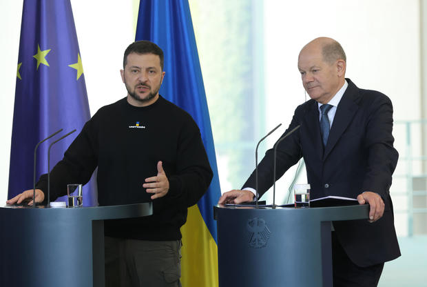 Ukrainian President Zelensky Visits Berlin 