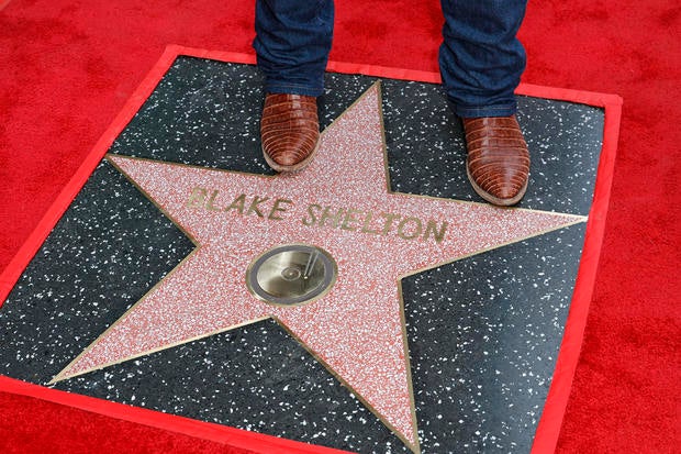 Blake Shelton Honored With Star On The Hollywood Walk Of Fame 