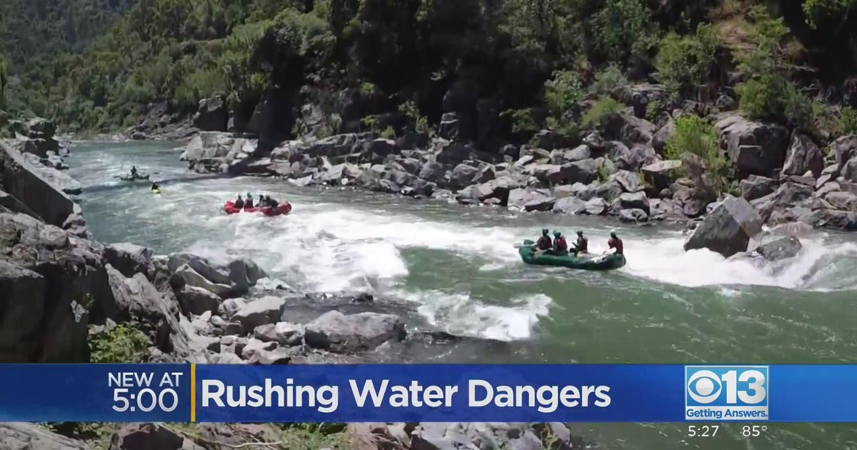 Rushing water from melting snowpack poses dangers in California