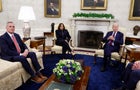 U.S. President Joe Biden holds debt limit talks with Congressional leaders at the White House in Washington 
