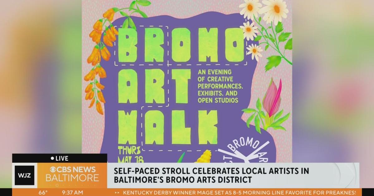 Bromo Art Walk returns to Downtown Baltimore Thursday CBS Baltimore