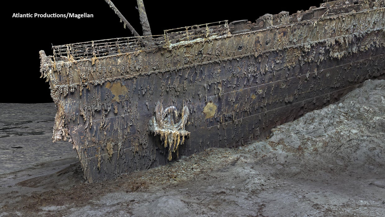 See maps of where the Titanic sank and how deep the wreckage is amid