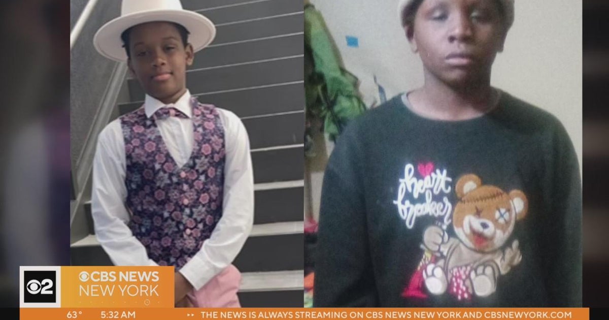 Police, loved ones searching for missing boys - CBS New York