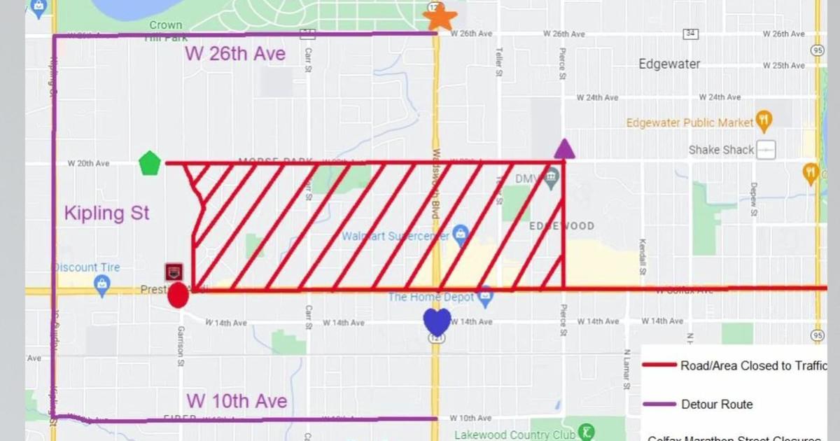 Colfax Marathon route released ahead of weekend event CBS Colorado